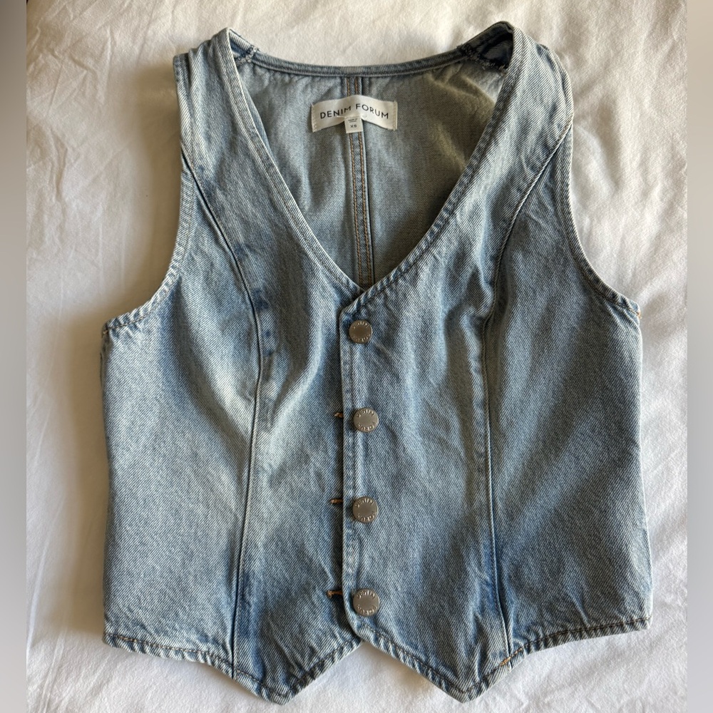 Aritzia Denim Top